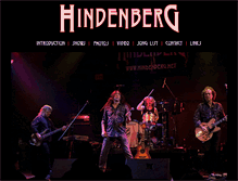 Tablet Screenshot of hindenberg.net